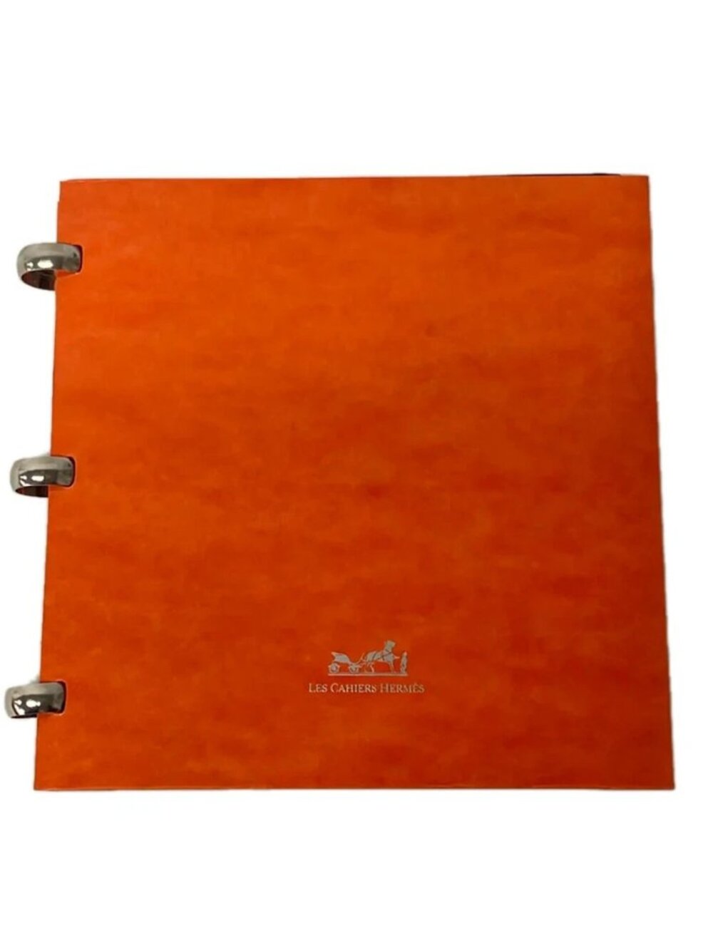 HERMES Orange Paper Accessory